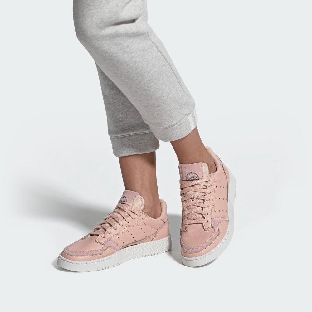 ADIDAS Originals Supercourt Athletic Shoes Pink